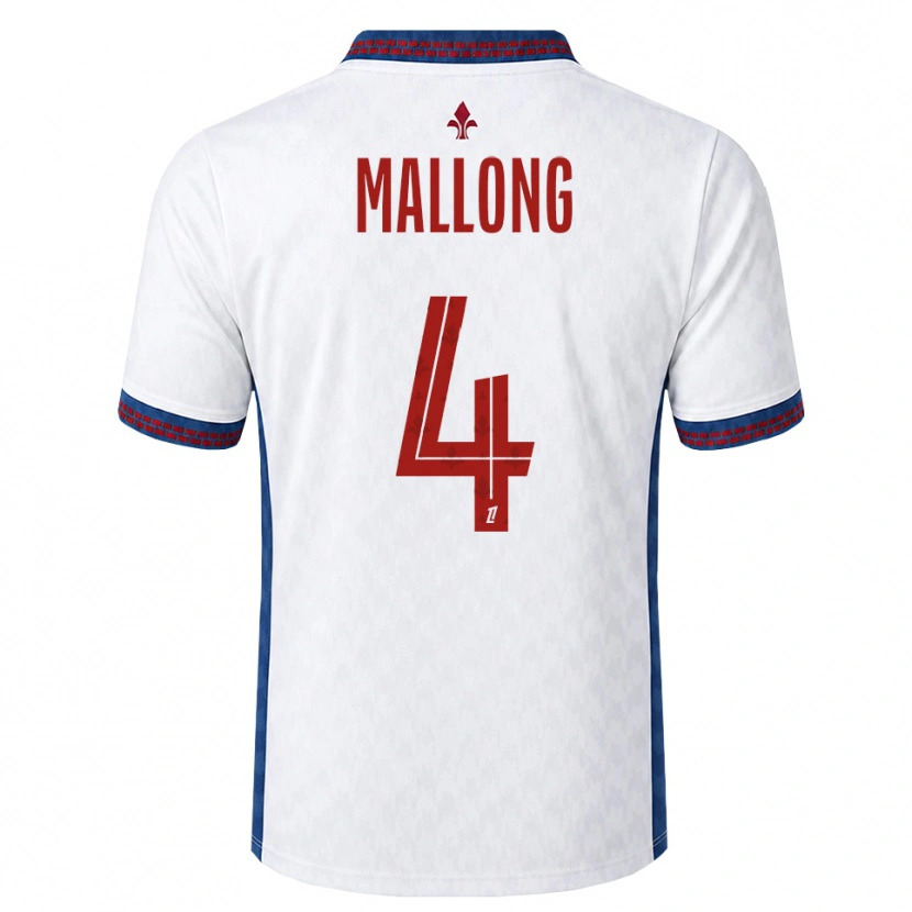 Danxen Kinder Raphaël Mallong #4 Rot Weiß Blau Auswärtstrikot Trikot 2026/27 T-Shirt Österreich