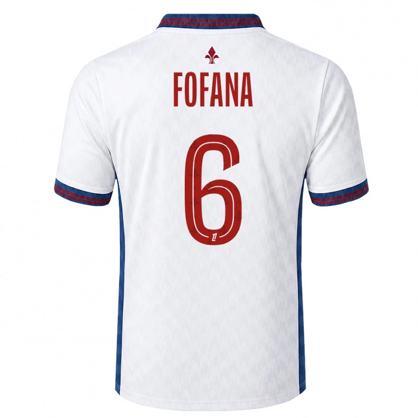 Danxen Kinder Bassekou Fofana #6 Rot Weiß Blau Auswärtstrikot Trikot 2026/27 T-Shirt Österreich