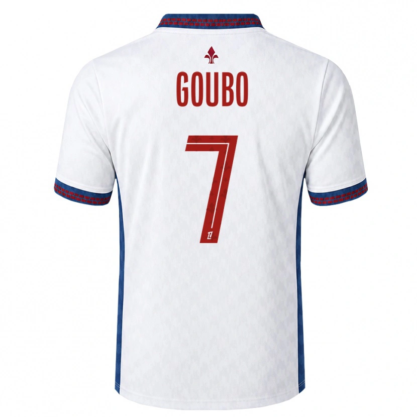 Danxen Kinder Antoine Goubo #7 Rot Weiß Blau Auswärtstrikot Trikot 2026/27 T-Shirt Österreich