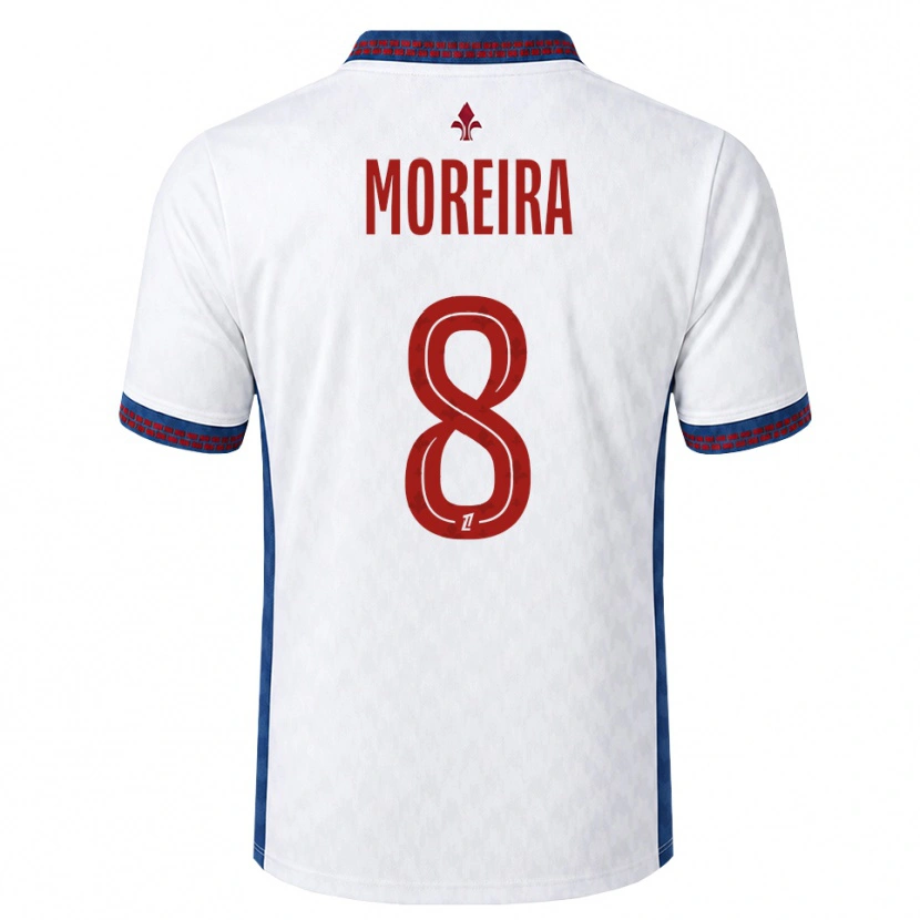 Danxen Kinder Keziah Moreira #8 Rot Weiß Blau Auswärtstrikot Trikot 2026/27 T-Shirt Österreich