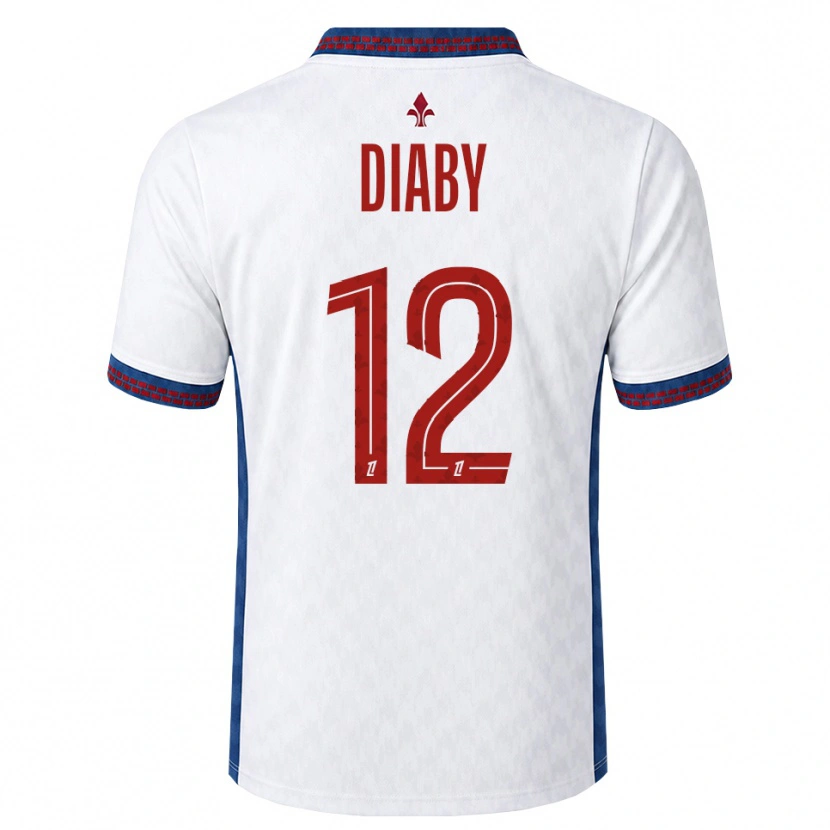 Danxen Kinder Bafodé Diaby #12 Rot Weiß Blau Auswärtstrikot Trikot 2026/27 T-Shirt Österreich