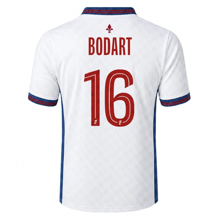 Danxen Kinder Arnaud Bodart #16 Rot Weiß Blau Auswärtstrikot Trikot 2026/27 T-Shirt Österreich