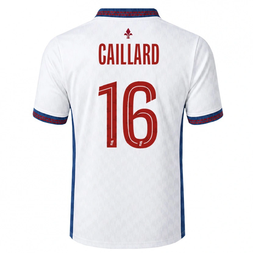 Danxen Kinder Marc-Aurèle Caillard #16 Rot Weiß Blau Auswärtstrikot Trikot 2026/27 T-Shirt Österreich