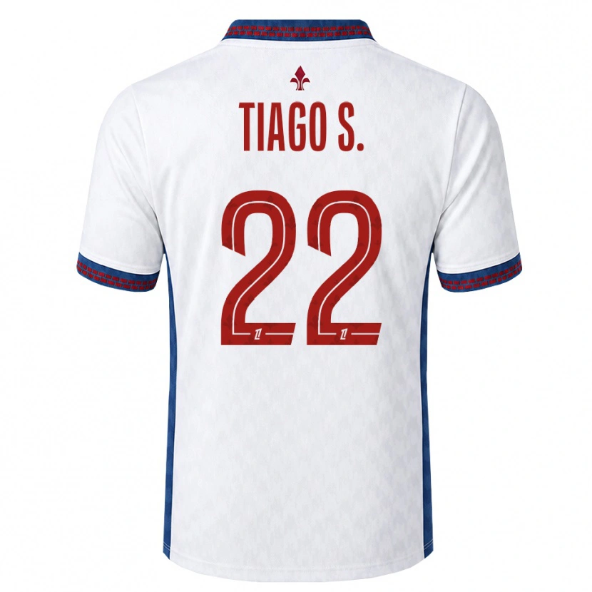 Danxen Kinder Tiago Santos #22 Rot Weiß Blau Auswärtstrikot Trikot 2026/27 T-Shirt Österreich