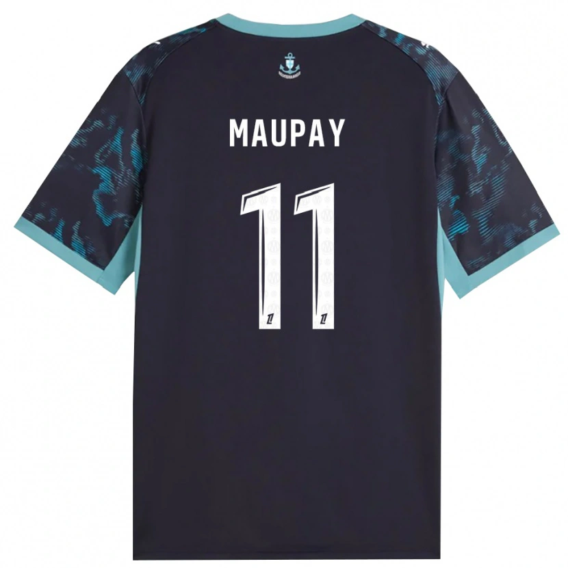 Danxen Kinder Neal Maupay #11 Blass Türkis Weiß Schwarz Auswärtstrikot Trikot 2026/27 T-Shirt Österreich