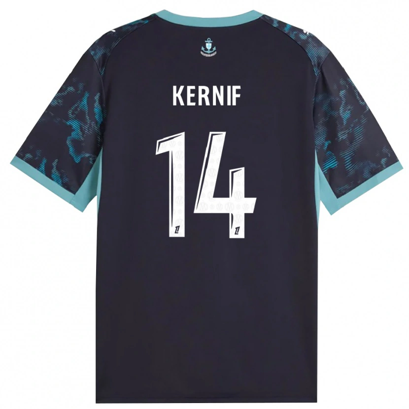 Danxen Kinder Amir Kernif #14 Blass Türkis Weiß Schwarz Auswärtstrikot Trikot 2026/27 T-Shirt Österreich