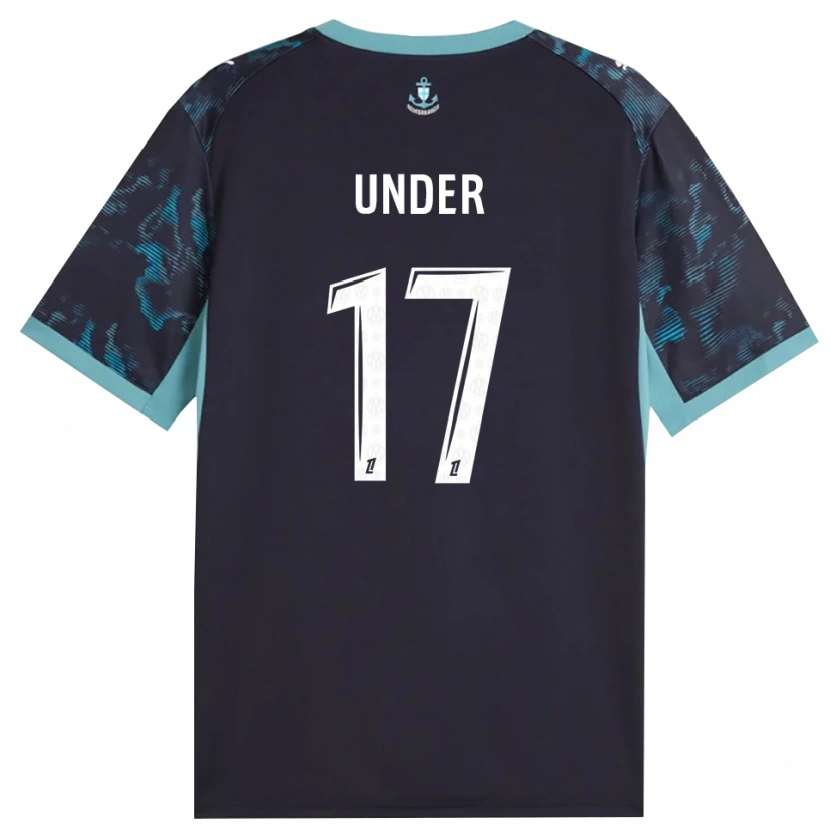 Danxen Kinder Cengiz Under #17 Blass Türkis Weiß Schwarz Auswärtstrikot Trikot 2026/27 T-Shirt Österreich