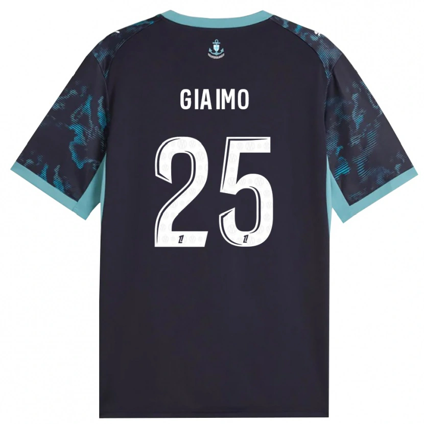 Danxen Kinder Carla Giaimo #25 Blass Türkis Weiß Schwarz Auswärtstrikot Trikot 2026/27 T-Shirt Österreich