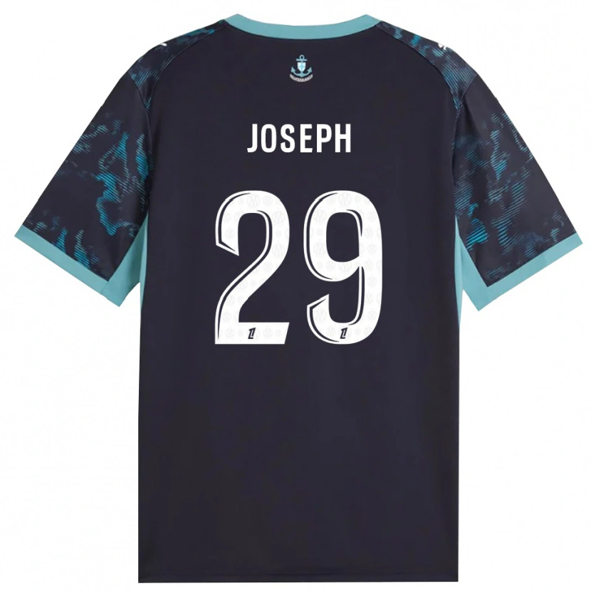 Danxen Kinder Darlina Joseph #29 Blass Türkis Weiß Schwarz Auswärtstrikot Trikot 2026/27 T-Shirt Österreich