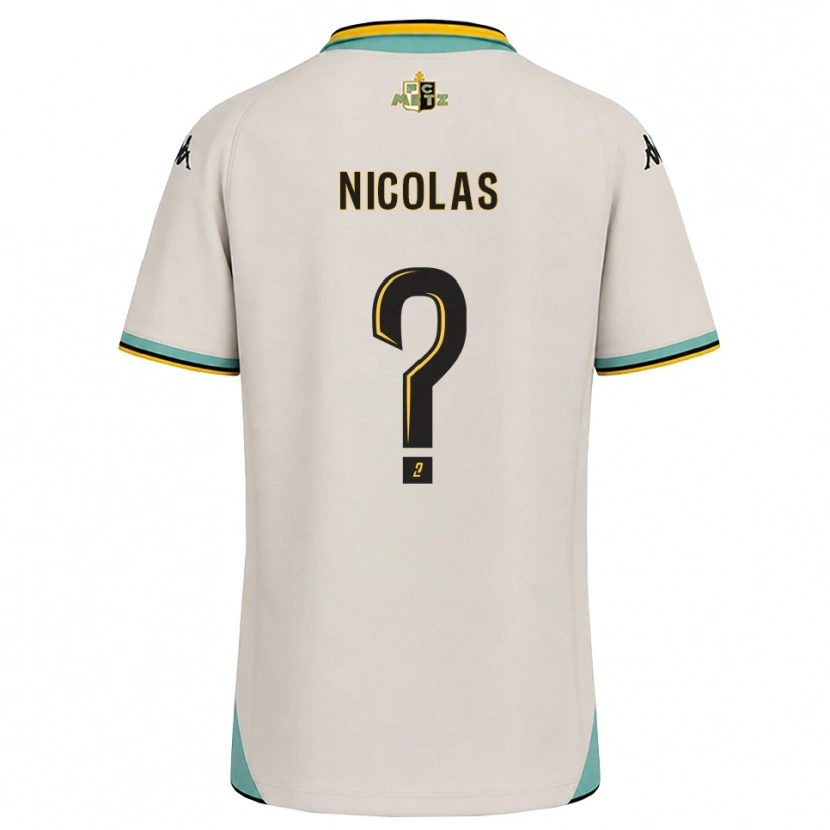 Danxen Kinder Max-Henry Nicolas #0 Florales Weiß Schwarz Auswärtstrikot Trikot 2026/27 T-Shirt Österreich