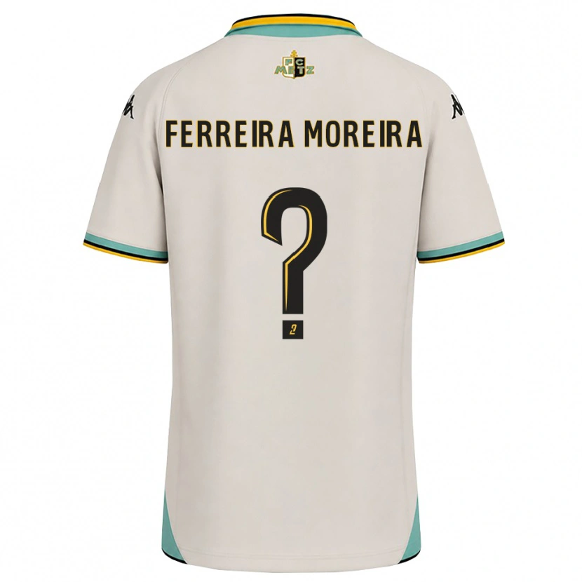 Danxen Kinder Ruben Ferreira Moreira #0 Florales Weiß Schwarz Auswärtstrikot Trikot 2026/27 T-Shirt Österreich