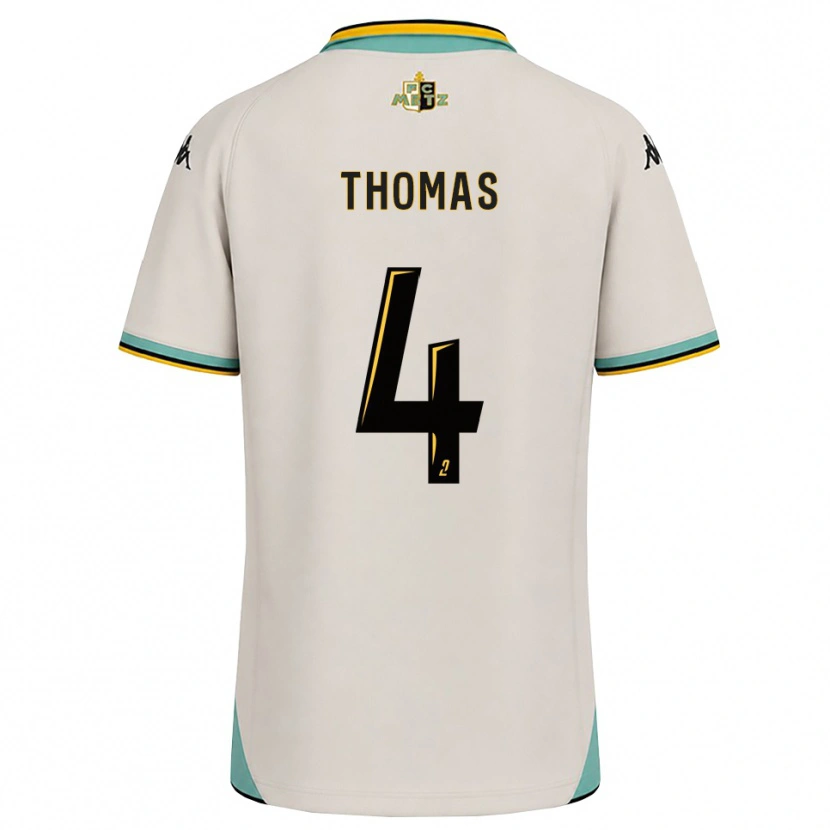 Danxen Kinder Gabriel Thomas #4 Florales Weiß Schwarz Auswärtstrikot Trikot 2026/27 T-Shirt Österreich