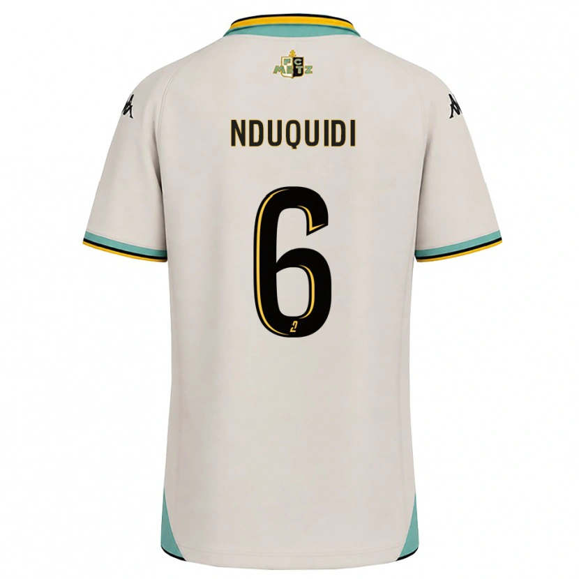 Danxen Kinder Joseph Nduquidi #6 Florales Weiß Schwarz Auswärtstrikot Trikot 2026/27 T-Shirt Österreich