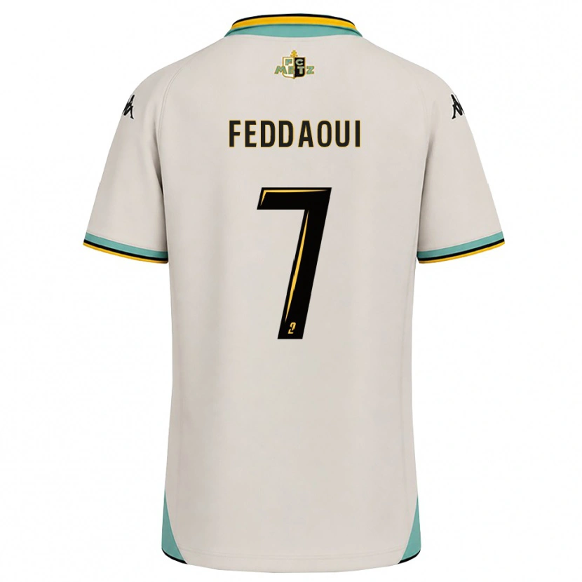 Danxen Kinder Leina Feddaoui #7 Florales Weiß Schwarz Auswärtstrikot Trikot 2026/27 T-Shirt Österreich