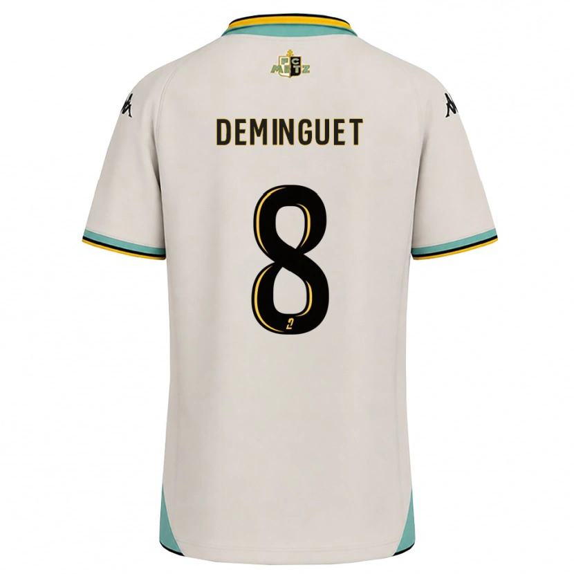 Danxen Kinder Jessy Deminguet #8 Florales Weiß Schwarz Auswärtstrikot Trikot 2026/27 T-Shirt Österreich