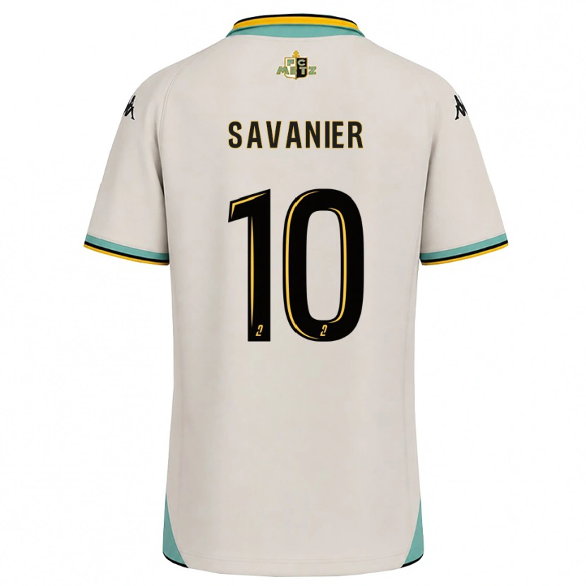 Danxen Kinder Téji Savanier #10 Florales Weiß Schwarz Auswärtstrikot Trikot 2026/27 T-Shirt Österreich