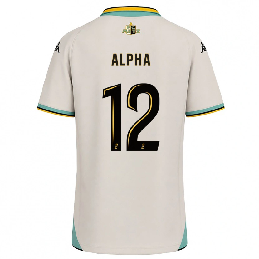 Danxen Kinder Alpha Touré #12 Florales Weiß Schwarz Auswärtstrikot Trikot 2026/27 T-Shirt Österreich