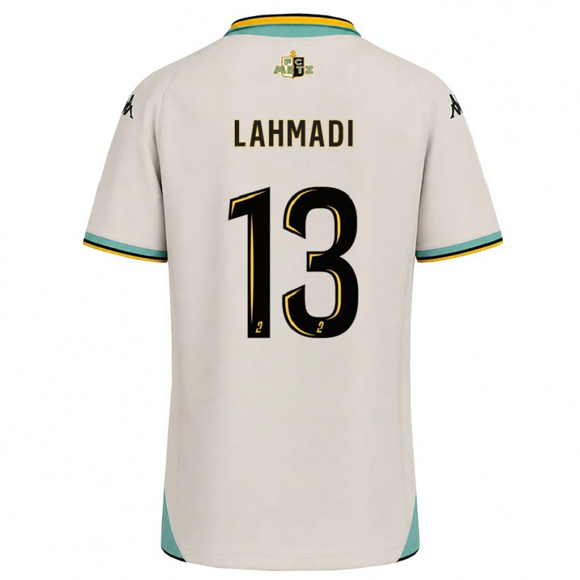 Danxen Kinder Mehdi Lahmadi #13 Florales Weiß Schwarz Auswärtstrikot Trikot 2026/27 T-Shirt Österreich