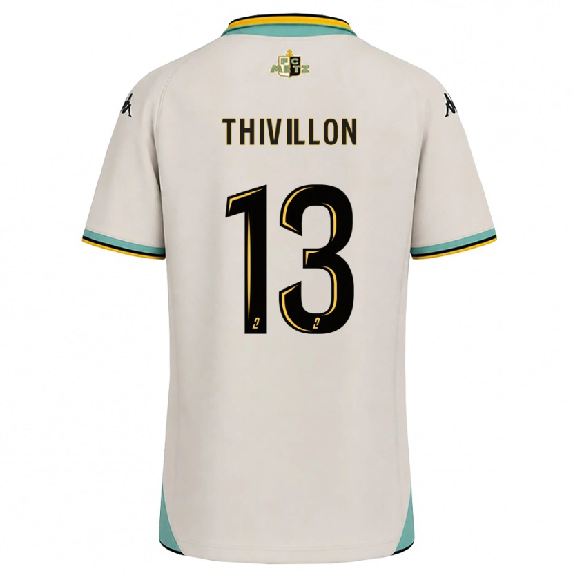 Danxen Kinder Lina Thivillon #13 Florales Weiß Schwarz Auswärtstrikot Trikot 2026/27 T-Shirt Österreich