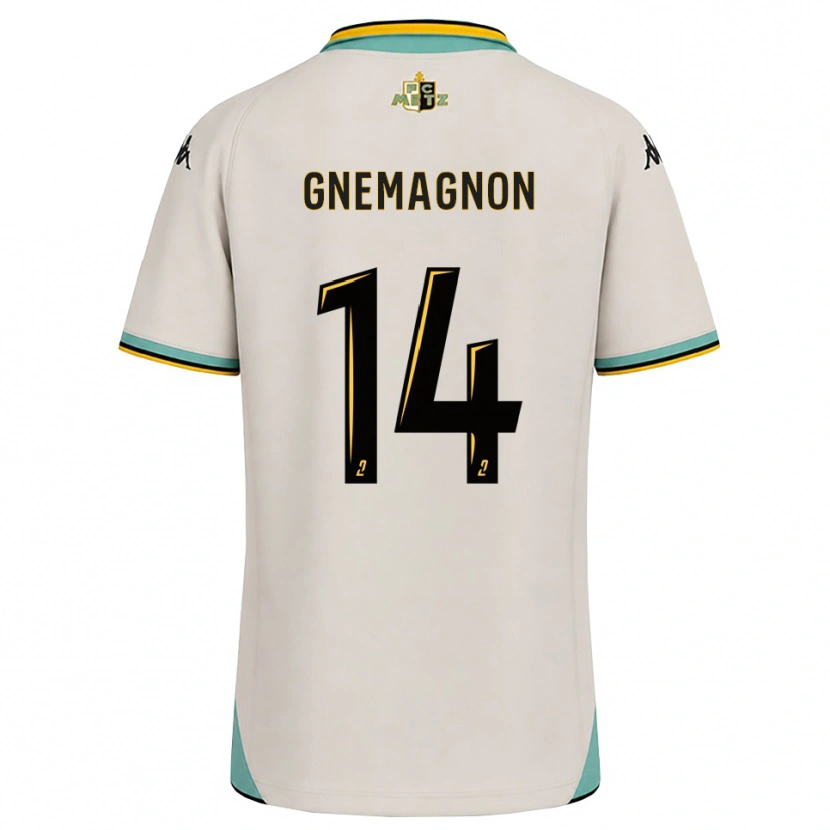 Danxen Kinder Mahi Gnemagnon #14 Florales Weiß Schwarz Auswärtstrikot Trikot 2026/27 T-Shirt Österreich