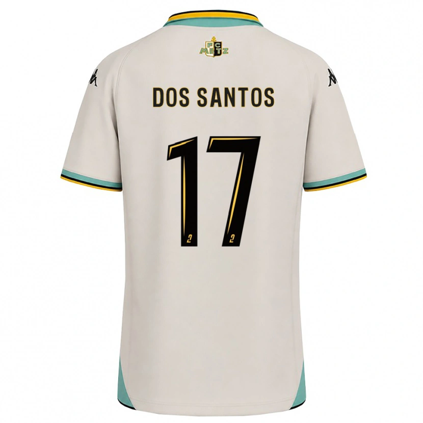 Danxen Kinder Tahirys Dos Santos #17 Florales Weiß Schwarz Auswärtstrikot Trikot 2026/27 T-Shirt Österreich