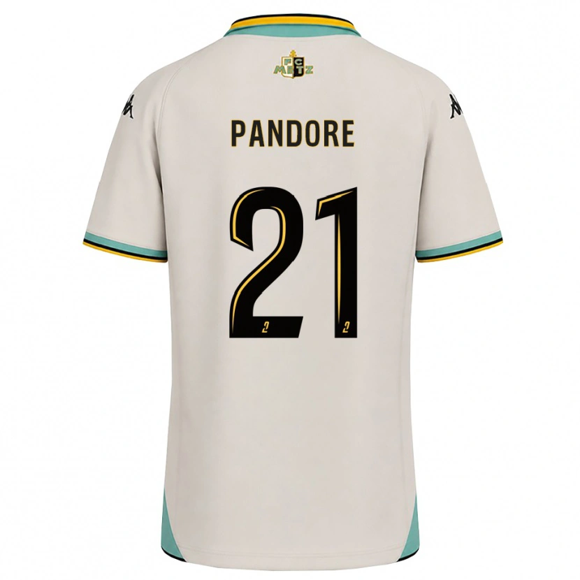 Danxen Kinder Jahyann Pandore #21 Florales Weiß Schwarz Auswärtstrikot Trikot 2026/27 T-Shirt Österreich