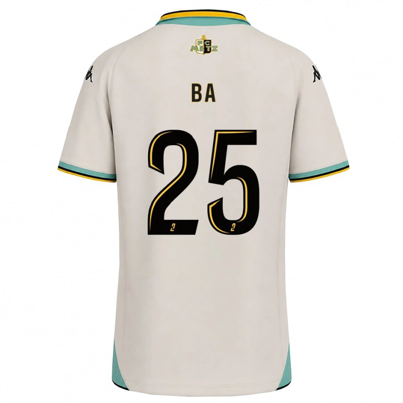 Danxen Kinder Abdoulaye Ba #25 Florales Weiß Schwarz Auswärtstrikot Trikot 2026/27 T-Shirt Österreich