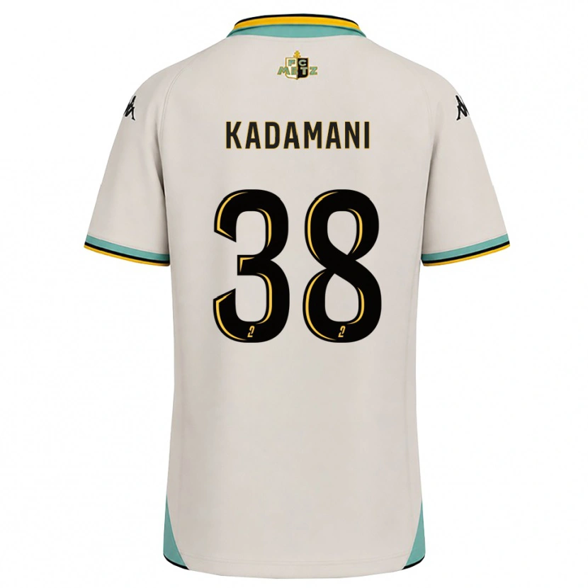 Danxen Kinder Hamza Kadamani #38 Florales Weiß Schwarz Auswärtstrikot Trikot 2026/27 T-Shirt Österreich
