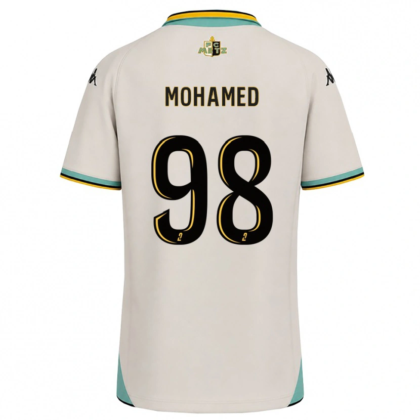 Danxen Kinder Idris Mohamed #98 Florales Weiß Schwarz Auswärtstrikot Trikot 2026/27 T-Shirt Österreich