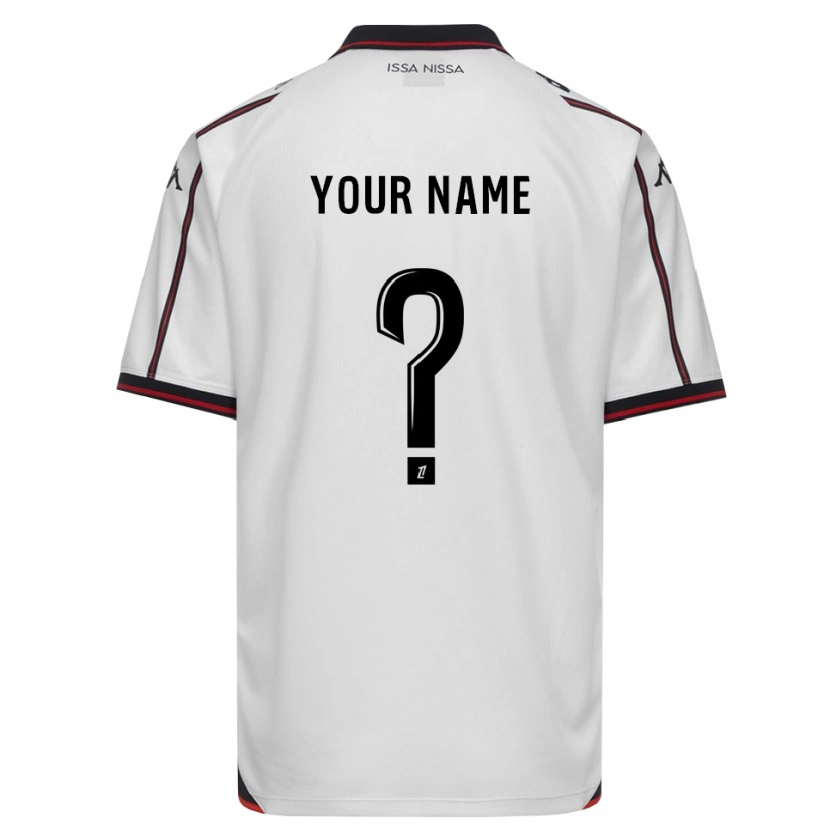 Danxen Kinder Ihren Namen #0 Schwarz Weiß Auswärtstrikot Trikot 2026/27 T-Shirt Österreich