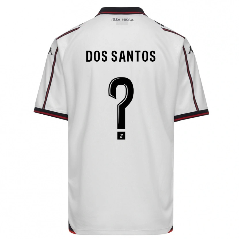 Danxen Kinder Jeyzi Dos Santos #0 Schwarz Weiß Auswärtstrikot Trikot 2026/27 T-Shirt Österreich