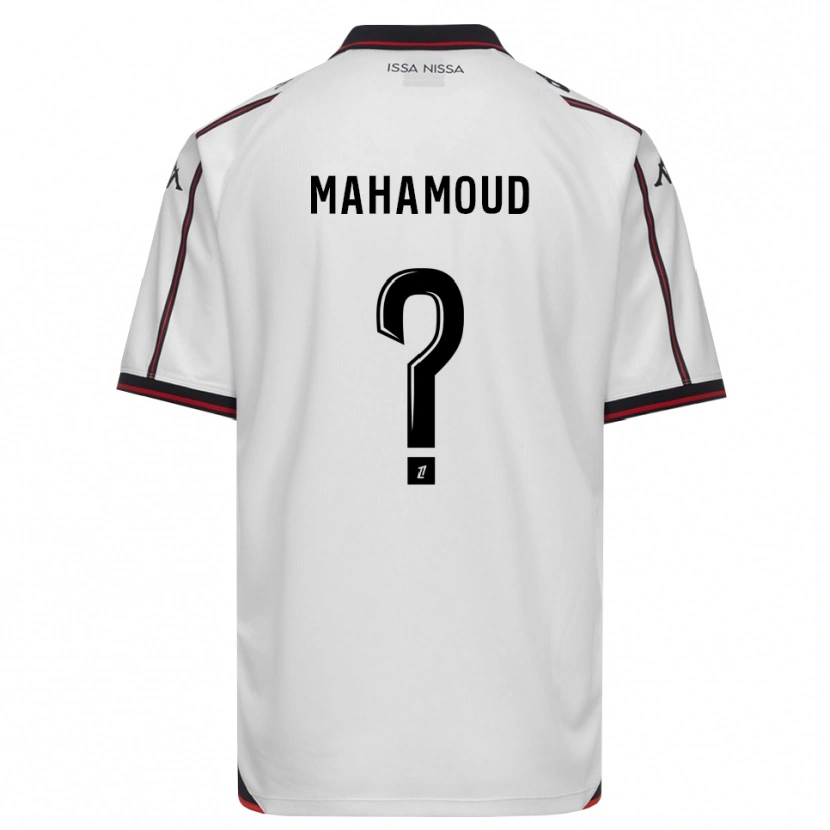 Danxen Kinder Abdourazak Mahamoud #0 Schwarz Weiß Auswärtstrikot Trikot 2026/27 T-Shirt Österreich
