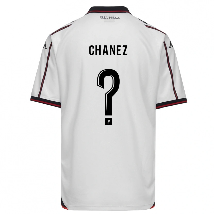 Danxen Kinder Rafael Chanez #0 Schwarz Weiß Auswärtstrikot Trikot 2026/27 T-Shirt Österreich