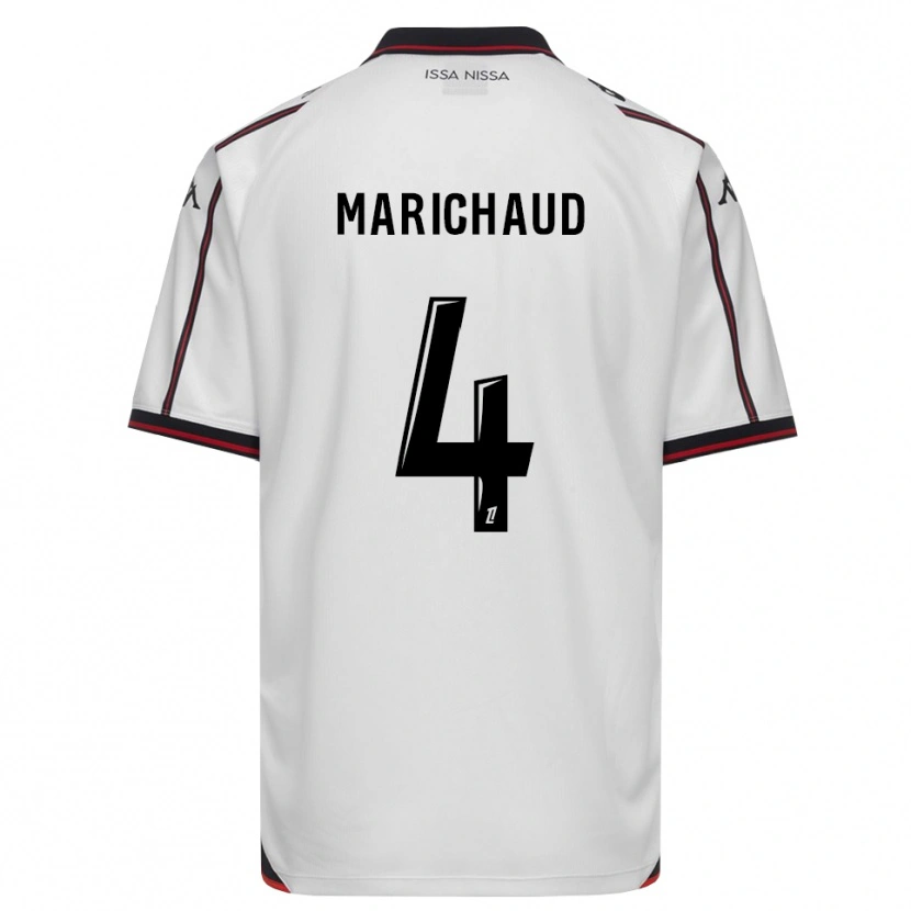 Danxen Kinder Julie Marichaud #4 Schwarz Weiß Auswärtstrikot Trikot 2026/27 T-Shirt Österreich
