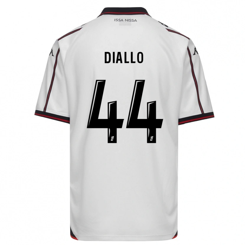 Danxen Kinder Zoumana Diallo #44 Schwarz Weiß Auswärtstrikot Trikot 2026/27 T-Shirt Österreich