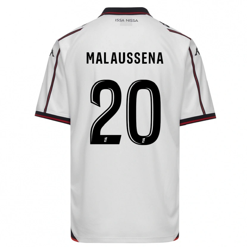 Danxen Kinder Angela Malaussena #20 Schwarz Weiß Auswärtstrikot Trikot 2026/27 T-Shirt Österreich