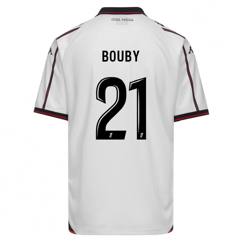 Danxen Kinder Coline Bouby #21 Schwarz Weiß Auswärtstrikot Trikot 2026/27 T-Shirt Österreich