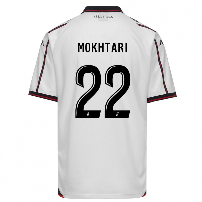 Danxen Kinder Jade Mokhtari #22 Schwarz Weiß Auswärtstrikot Trikot 2026/27 T-Shirt Österreich