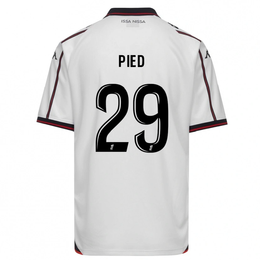 Danxen Kinder Jeremy Pied #29 Schwarz Weiß Auswärtstrikot Trikot 2026/27 T-Shirt Österreich