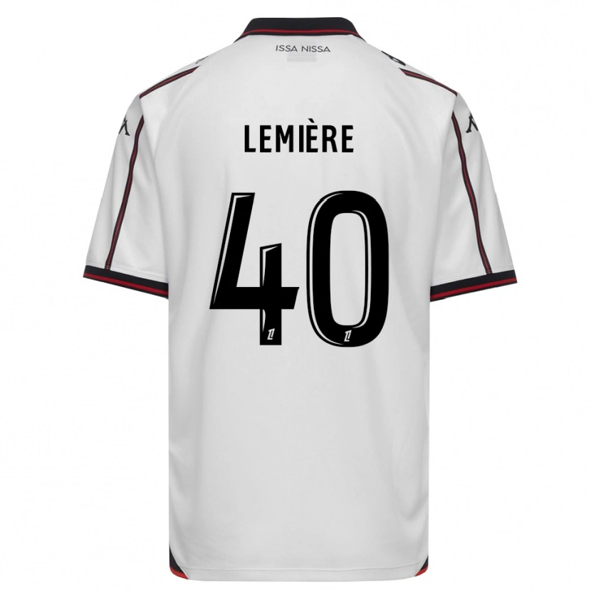 Danxen Kinder Pauline Lemière #40 Schwarz Weiß Auswärtstrikot Trikot 2026/27 T-Shirt Österreich