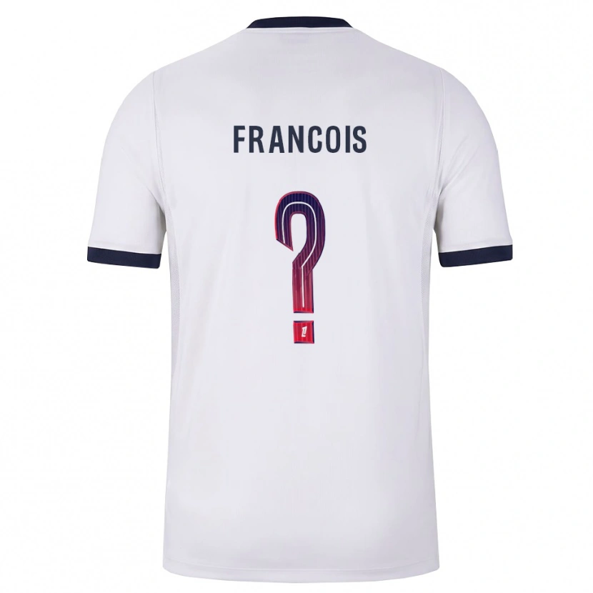 Danxen Kinder Oriane Jean-Francois #0 Weiß Schwarz Rot Auswärtstrikot Trikot 2026/27 T-Shirt Österreich