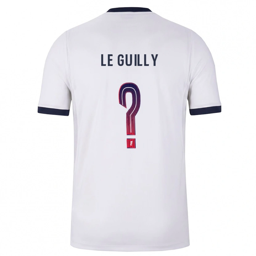 Danxen Kinder Eden Le Guilly #0 Weiß Schwarz Rot Auswärtstrikot Trikot 2026/27 T-Shirt Österreich