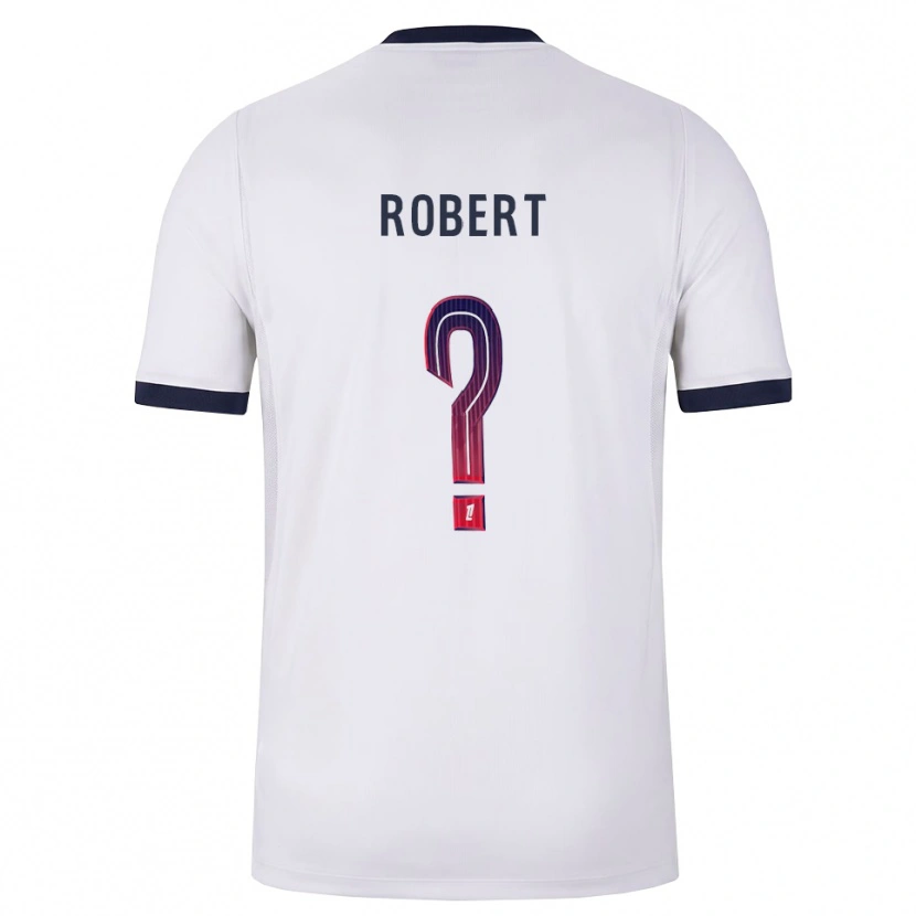 Danxen Kinder Laure Robert #0 Weiß Schwarz Rot Auswärtstrikot Trikot 2026/27 T-Shirt Österreich