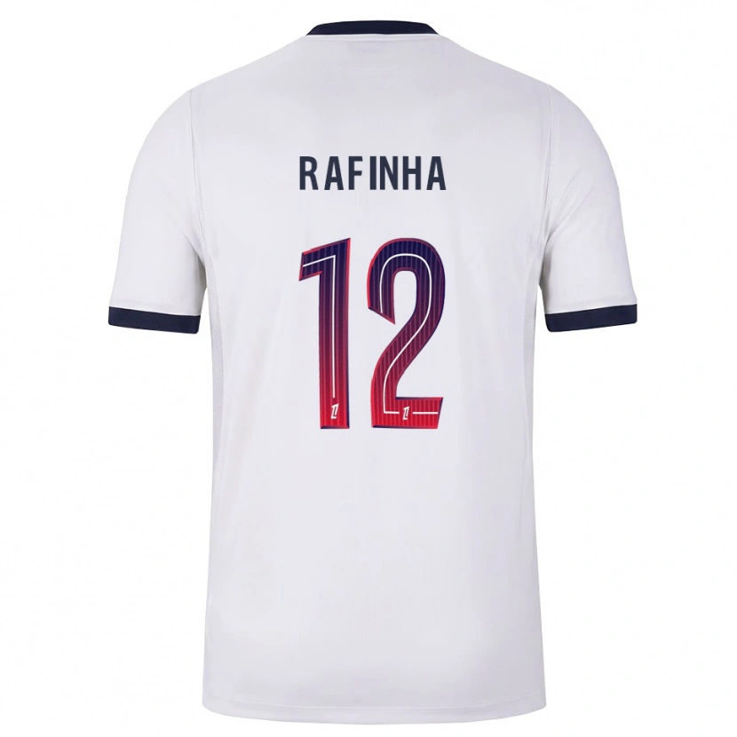 Danxen Kinder Rafinha #12 Weiß Schwarz Rot Auswärtstrikot Trikot 2026/27 T-Shirt Österreich
