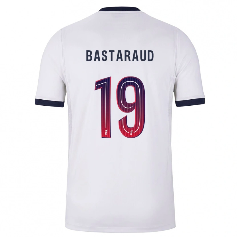 Danxen Kinder Yanis Bastaraud #19 Weiß Schwarz Rot Auswärtstrikot Trikot 2026/27 T-Shirt Österreich