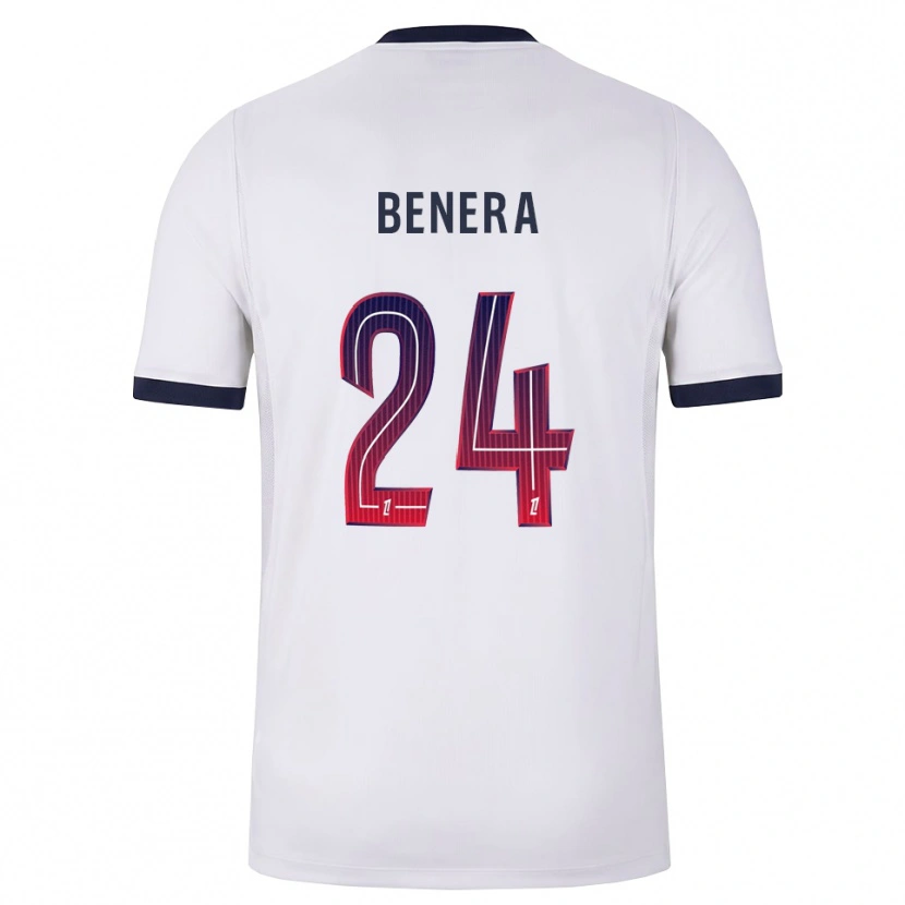 Danxen Kinder Baby Jordy Benera #24 Weiß Schwarz Rot Auswärtstrikot Trikot 2026/27 T-Shirt Österreich