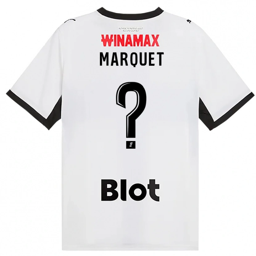 Danxen Kinder Pacôme Marquet #0 Schwarz Weiß Rot Auswärtstrikot Trikot 2026/27 T-Shirt Österreich