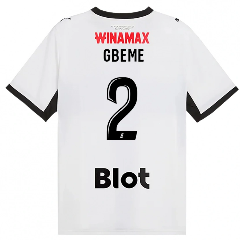Danxen Kinder Mervin Gbeme #2 Schwarz Weiß Rot Auswärtstrikot Trikot 2026/27 T-Shirt Österreich