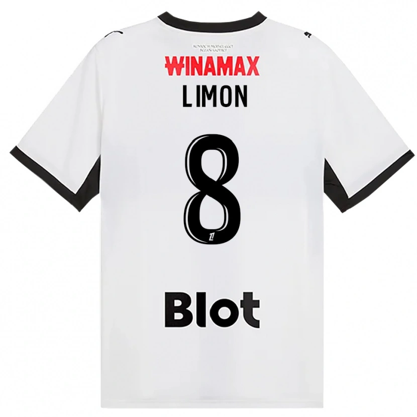 Danxen Kinder Paolo Limon #8 Schwarz Weiß Rot Auswärtstrikot Trikot 2026/27 T-Shirt Österreich