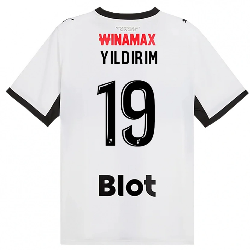 Danxen Kinder Bertuğ Yıldırım #19 Schwarz Weiß Rot Auswärtstrikot Trikot 2026/27 T-Shirt Österreich